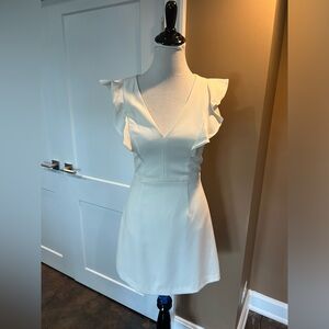 French Connection white dress size 4